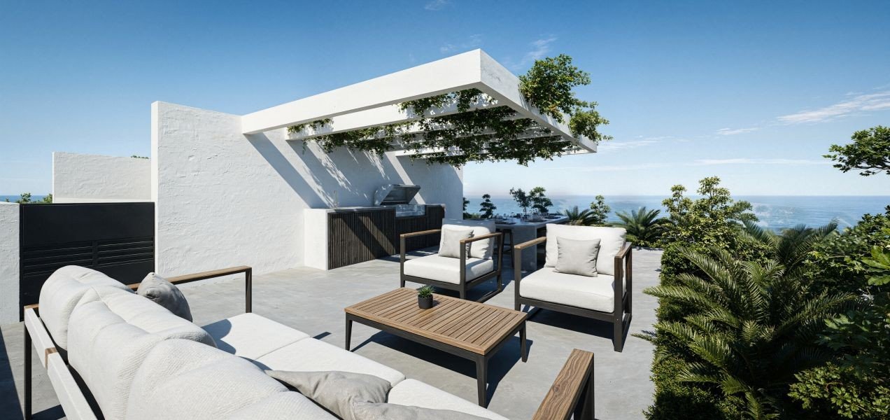 Flat with Roof Terrace by Beach in Paphos