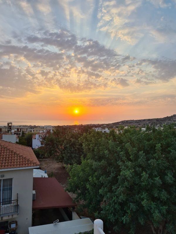 SeaView Villa mit Dachterrasse in Paphos