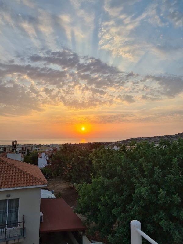 SeaView Villa mit Dachterrasse in Paphos