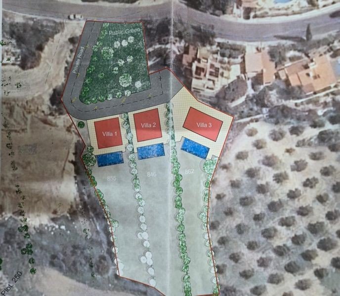Plot:Resedential/Developing Sea View Plot in Paphos