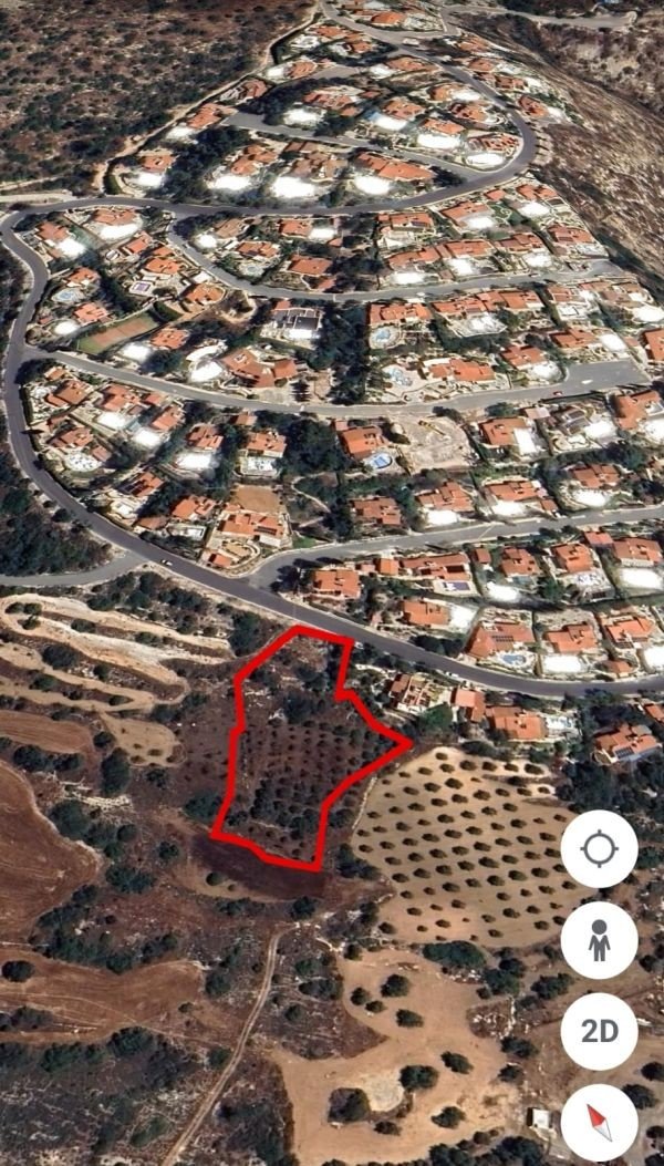 Plot:Resedential/Developing Sea View Plot in Paphos