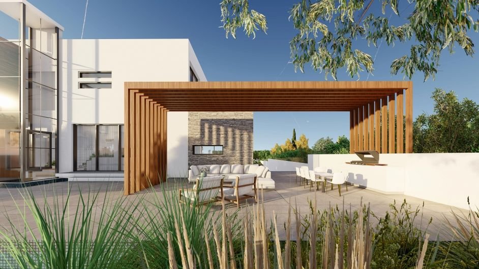 Modern villa steps away from the Sea