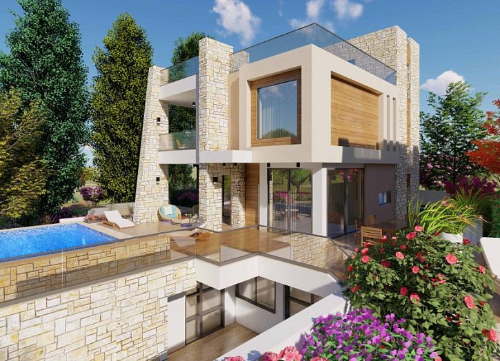 Luxury villa just 100 m from sea