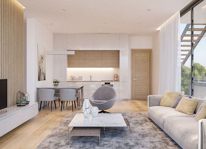 ПМЖ. Квартира в закрытом ЖК у моря и школы