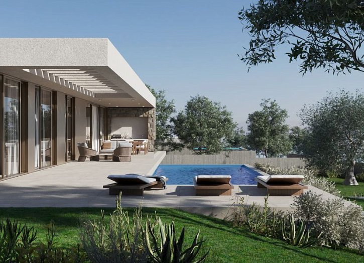 Moderne Villa mit Meer-&Bergblick