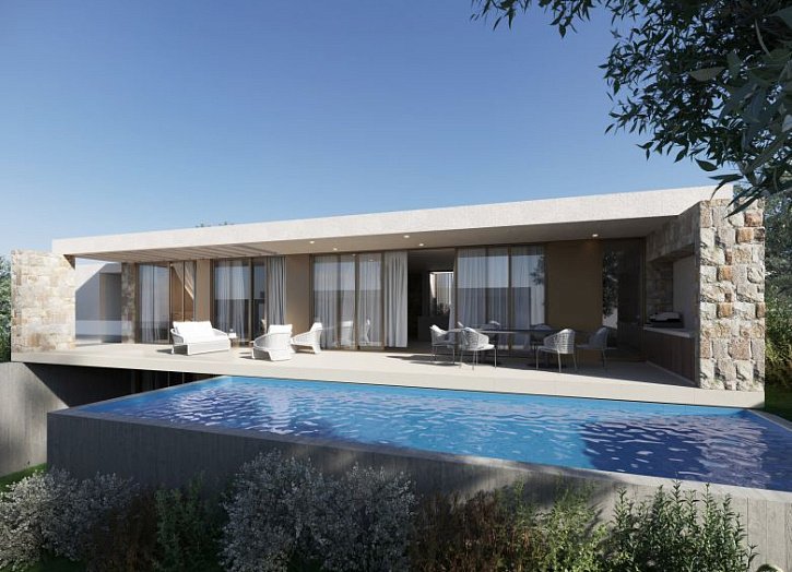 Moderne Villa mit Meer-&Bergblick