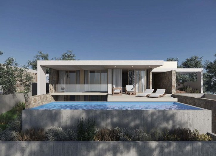 Moderne Villa mit Meer-&Bergblick