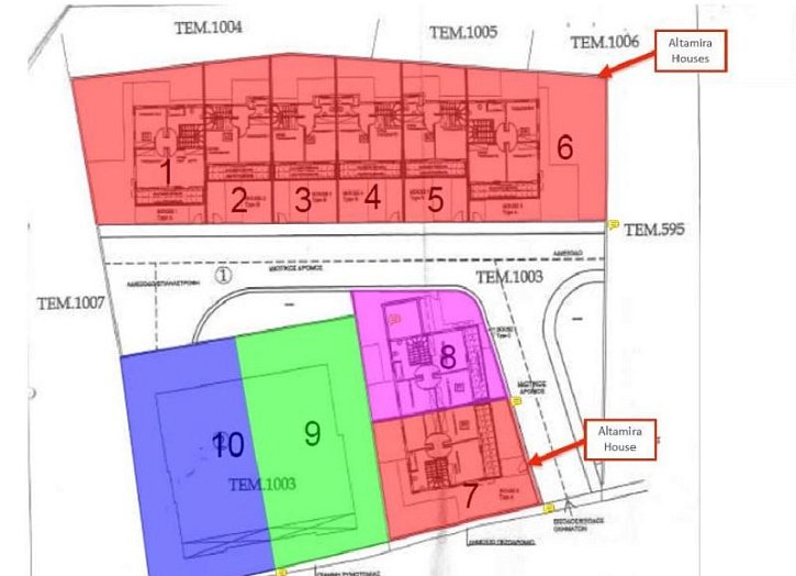 Incomplete residential development