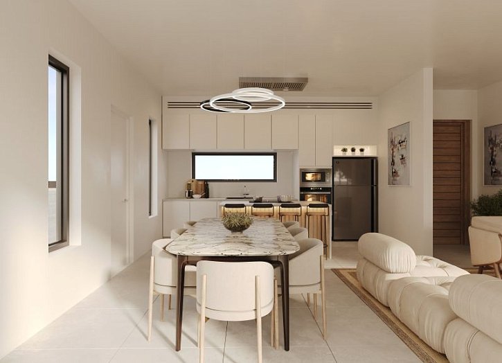 Modern villa close to sea and city