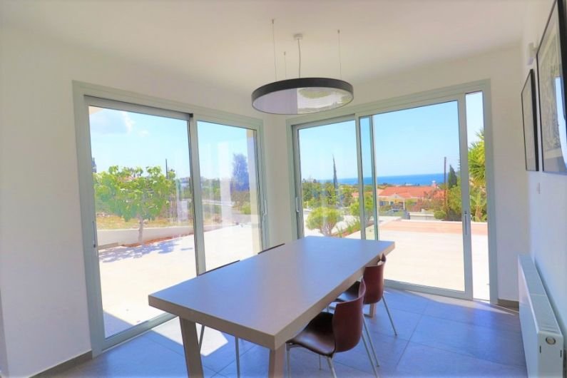 Modern immaculate sea view villa in Paphos
