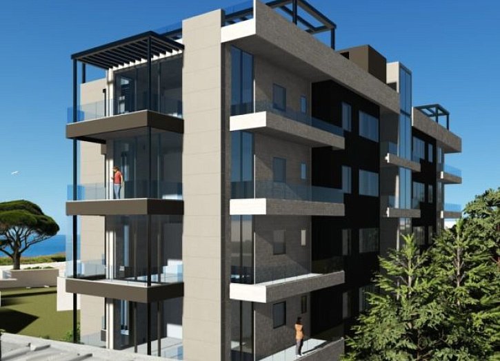 Apartment mit Meerblick am Strand