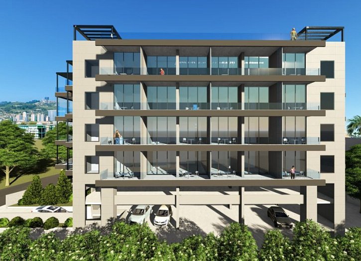 Apartment in premium development by beach