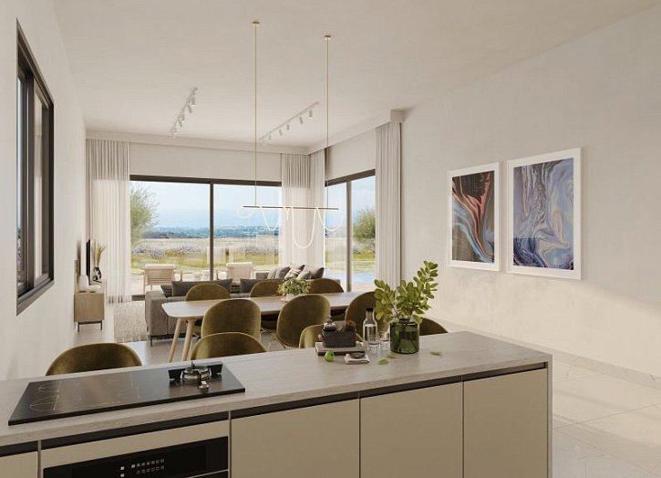 Modern luxury villa with sea view