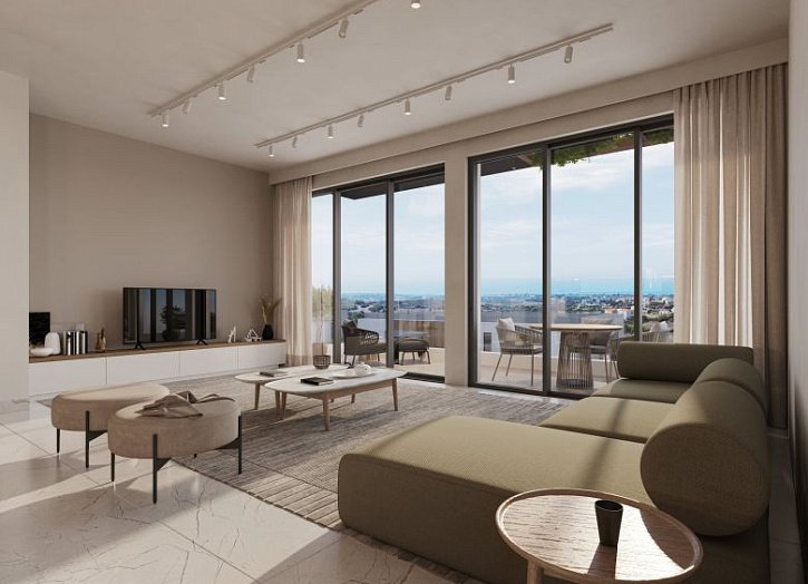 Modern luxury villa with sea view