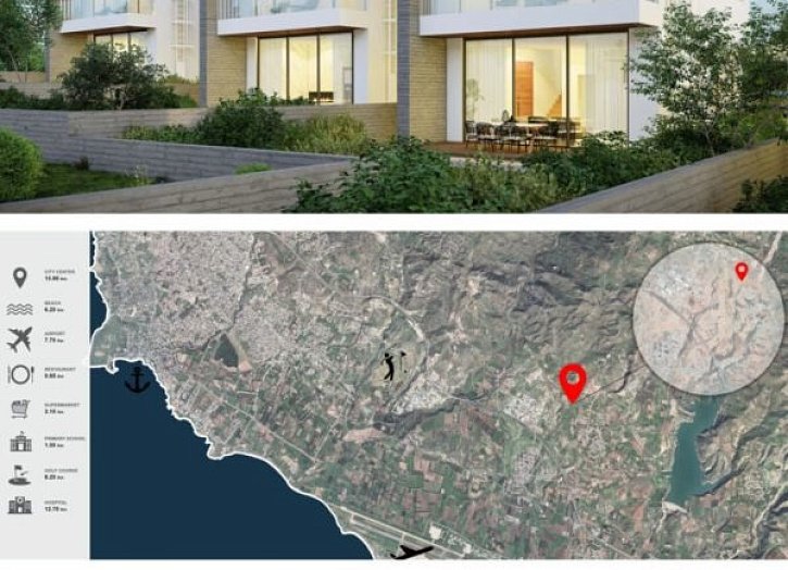 Effiziente Villa mit Pool in der Landschaft