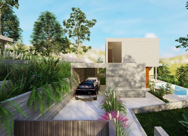 Modern villa with sea views close to amenities
