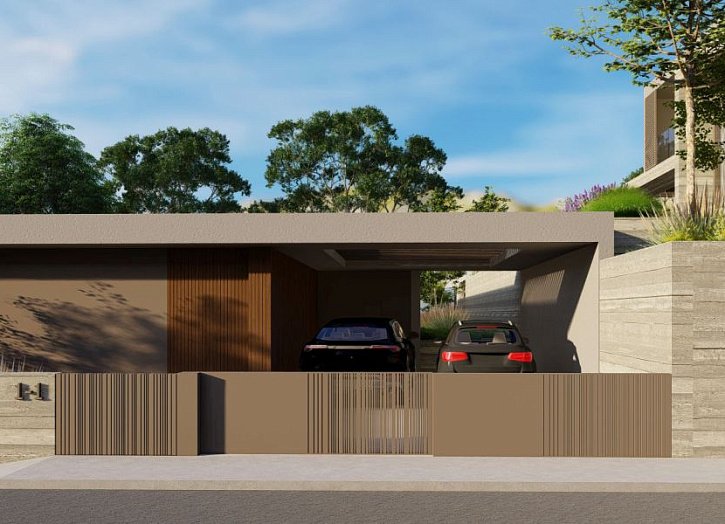 Modern seaview villa on big plot