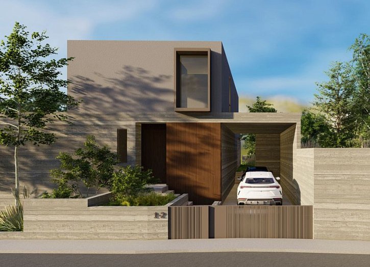 Modern seaview villa on big plot