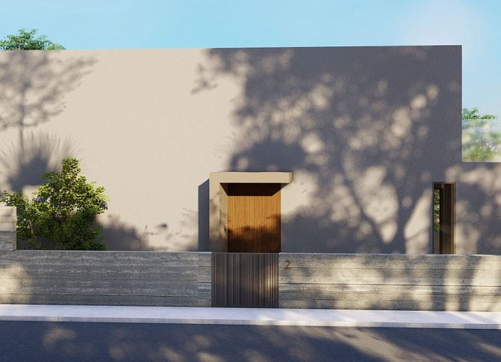 Modern seaview villa on big plot