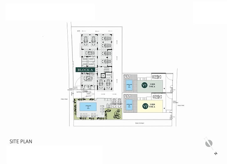 zeitgenössische Villa im Zentrum