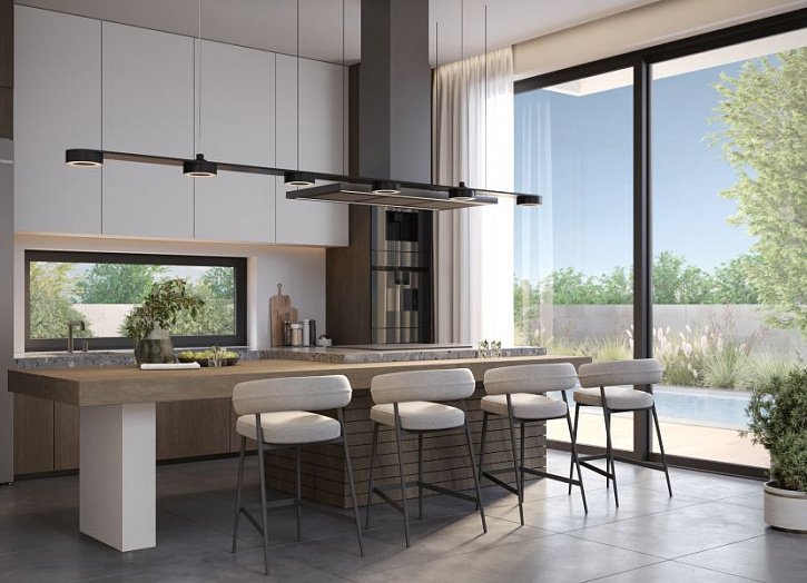 Villa in gated complex by sea