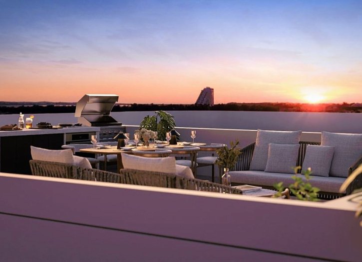 apartment 400 m from beach