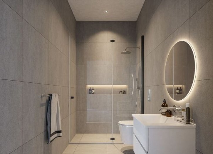 Modern apartment 100 m from beach