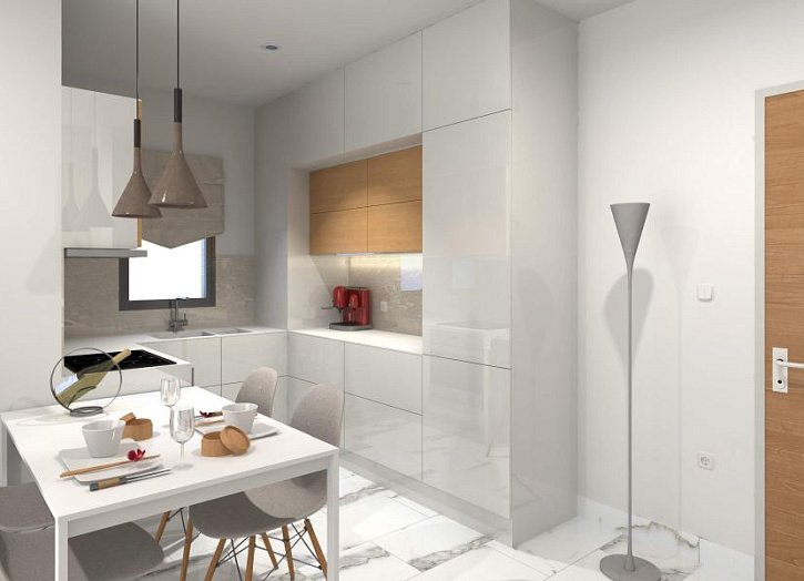 Apartment in einer geschlossenen Wohnanlage in Meeresnähe