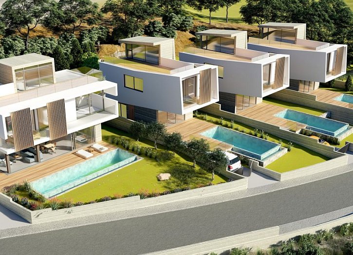 Ready Modern villa with amazing sea views