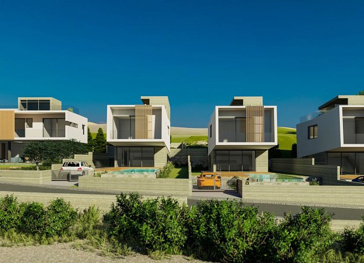 Ready Modern villa with amazing sea views