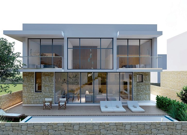 Modern Villa 300 m from the sea