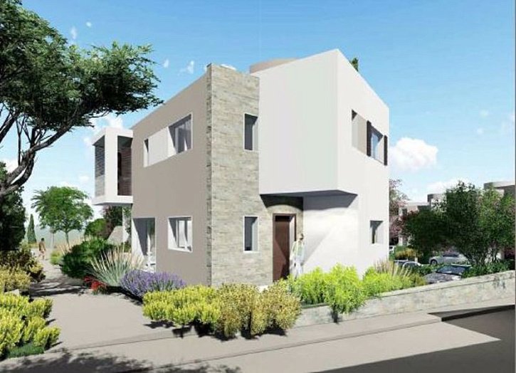 Terraced house in club resort with sea view
