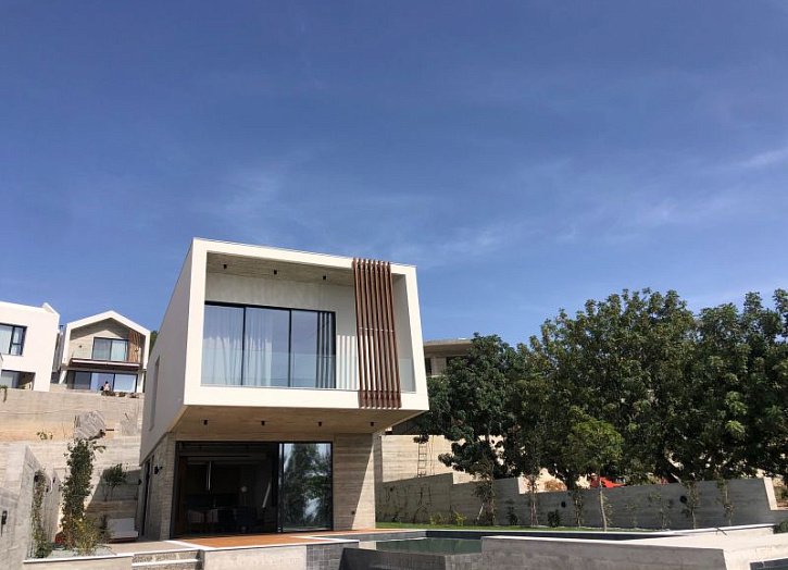 Ready Modern villa with amazing sea views