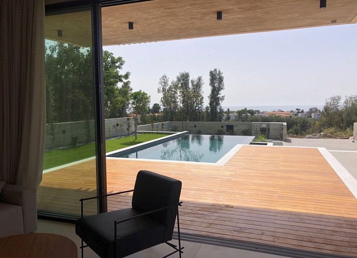 Ready Modern villa with amazing sea views