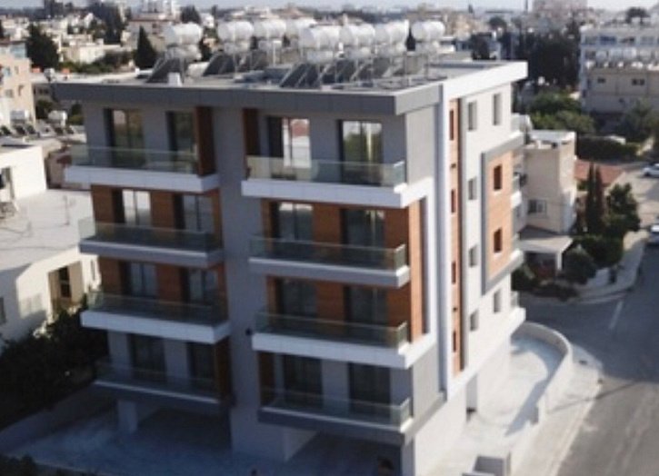 Luxury residential building in city