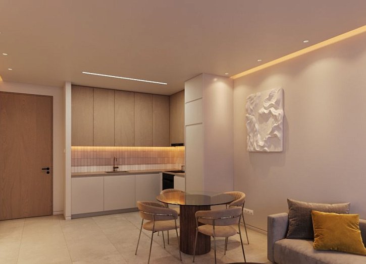 Apartment in Melanos nahe dem Meer