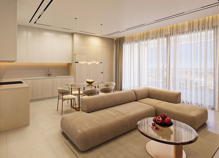 Apartment in Melanos nahe dem Meer