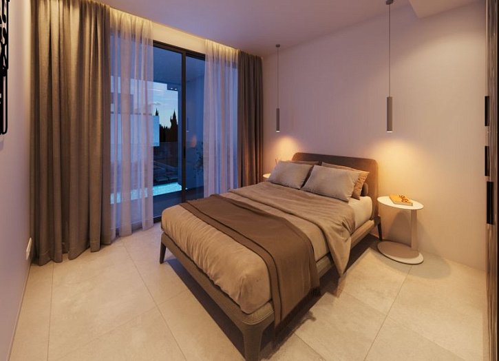 Apartment in Melanos nahe dem Meer