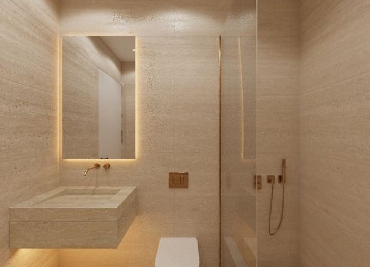 Apartment in Melanos nahe dem Meer