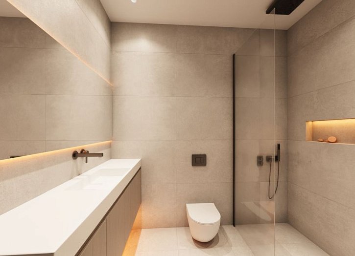 Apartment in Melanos nahe dem Meer