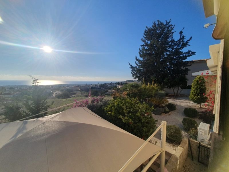 SeaView Large Estate with Building Potential in Paphos