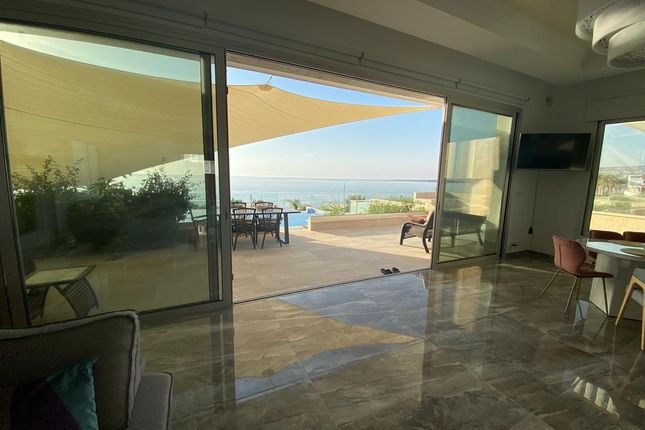 Sea Front Villa on beach in Paphos