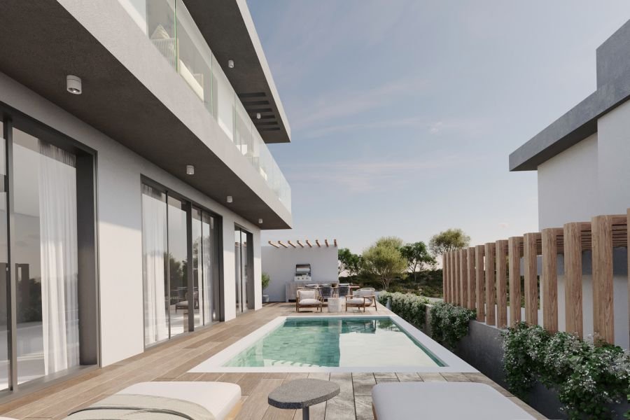 Moderne Villa mit Meerblick in Paphos