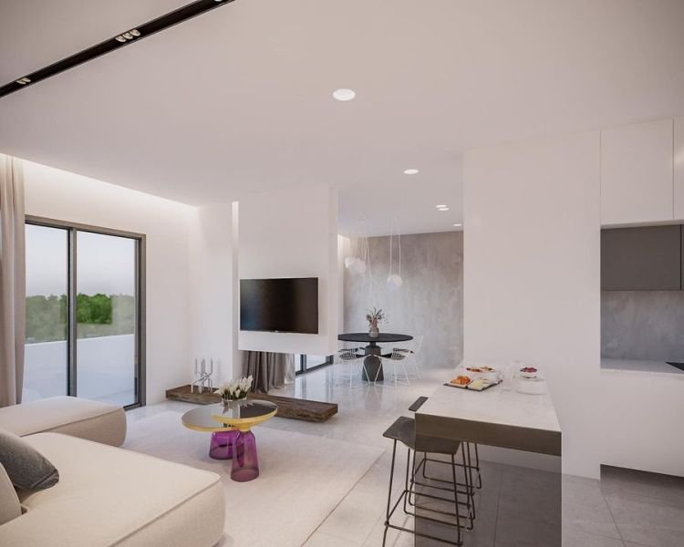 Modern city flat in Paphos