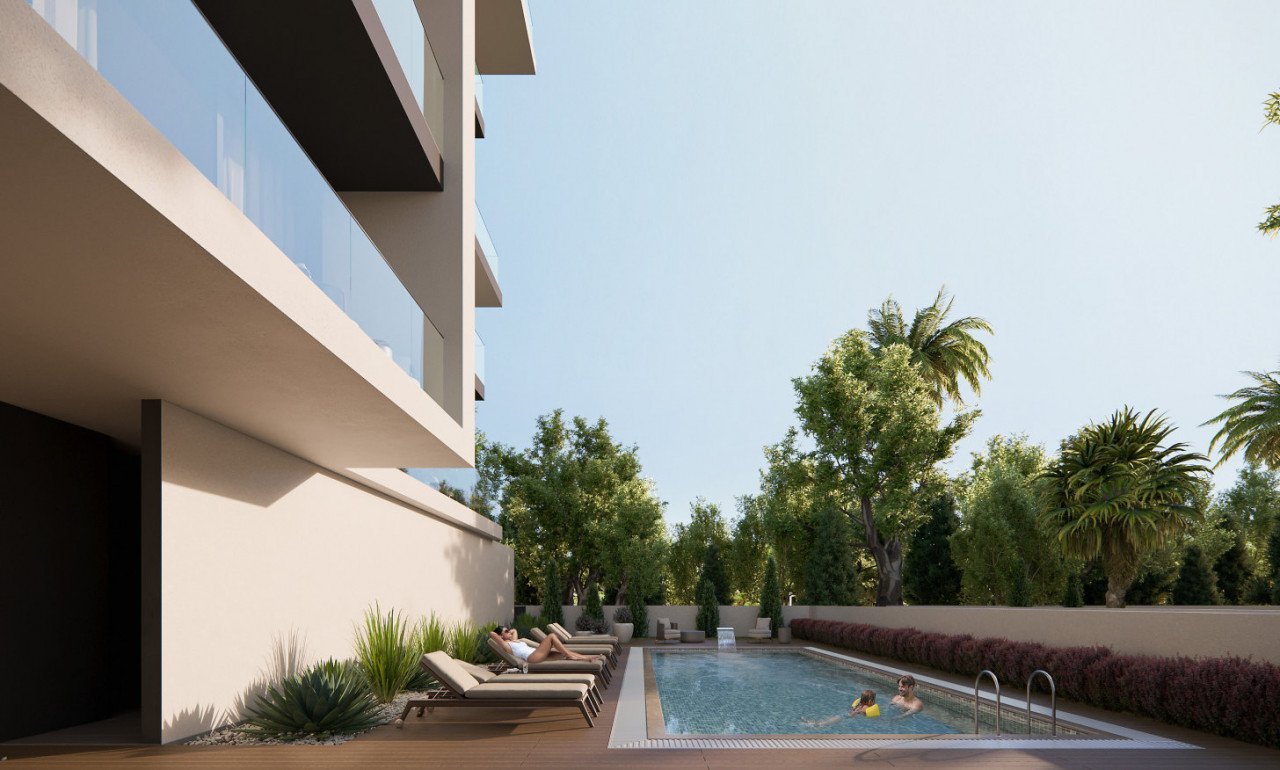 Apartment 600 m vom Strand