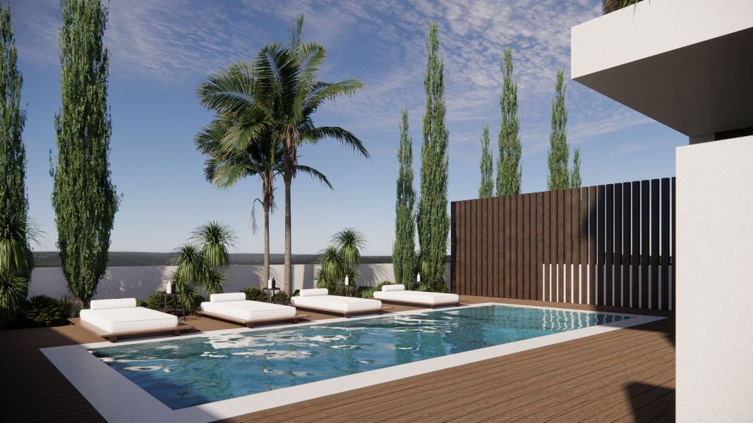 Penthouse in a boutique gated complex in Paphos