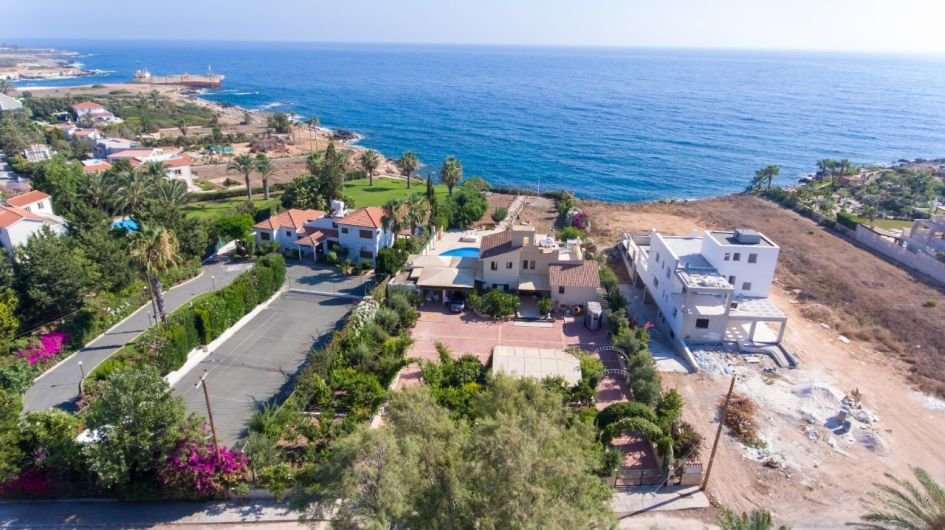 Sea front villa in Paphos