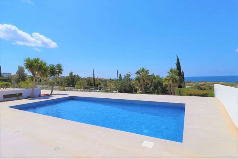 Modern immaculate sea view villa in Paphos