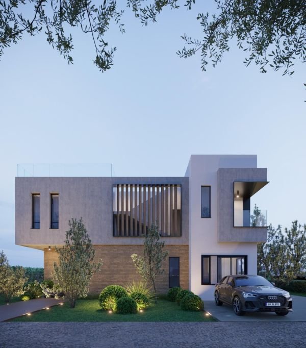 Moderne Villa mit Meerblick in Paphos