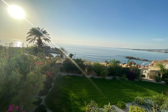 Sea Front Villa on beach in Paphos
